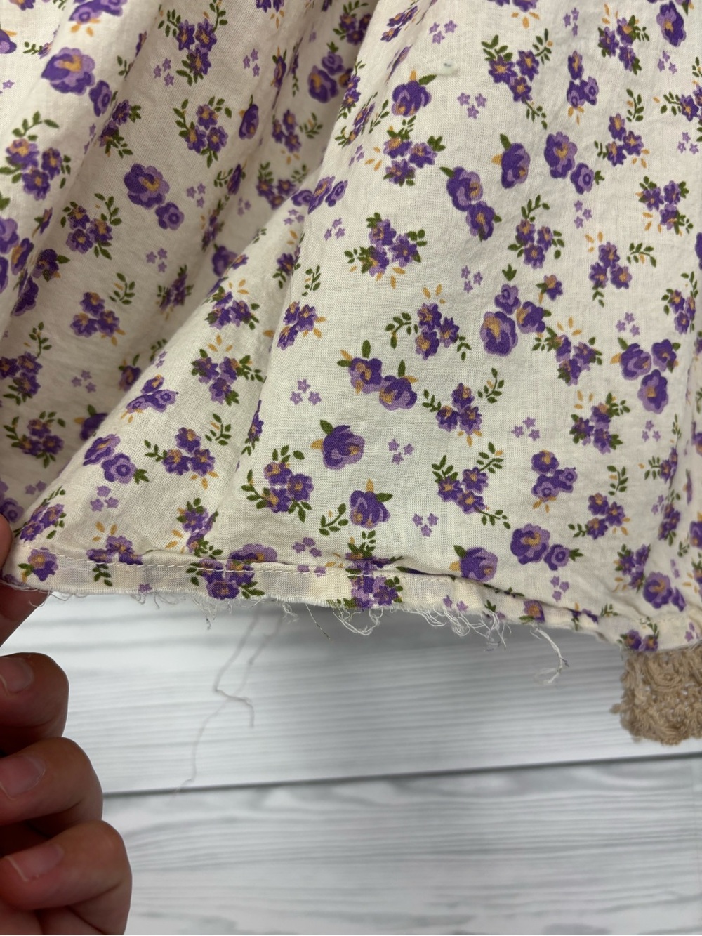 Natural Life floral boho patchwork mini dress size small - Picture 6 of 16